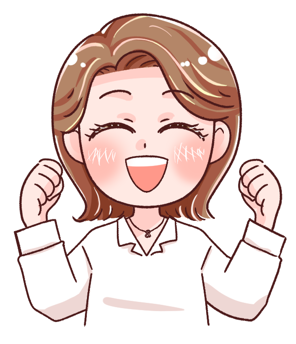 笑顔で応援するさきの既存キャラクター